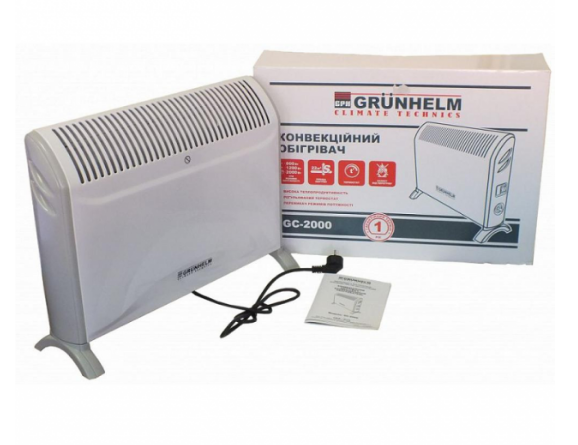 Конвектор електричний GRUNHELM (GS-2000)